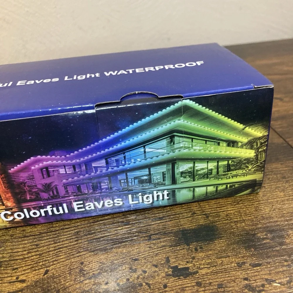 50ft Permanent Outdoor Light,RGB Eaves Lights‎ with App Control Remote,DIY IP67